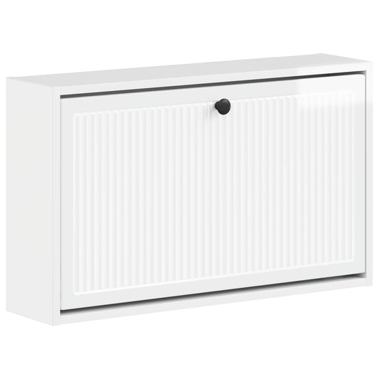 vidaXL Wall-Mounted Shoe Cabinet EDE 71 x 17 x 43 cm Engineered Wood