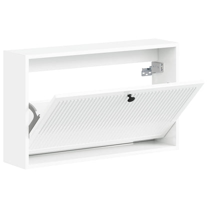 vidaXL Wall-Mounted Shoe Cabinet EDE 71 x 17 x 43 cm Engineered Wood