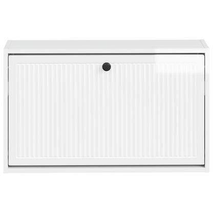 vidaXL Wall-Mounted Shoe Cabinet EDE 71 x 17 x 43 cm Engineered Wood