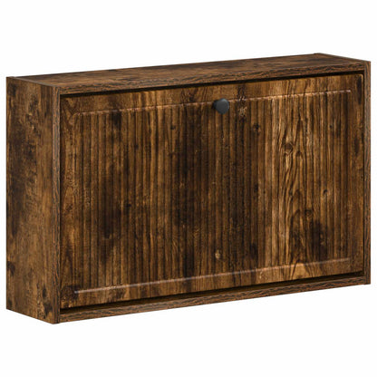 vidaXL Wall-Mounted Shoe Cabinet EDE 71 x 17 x 43 cm Engineered Wood