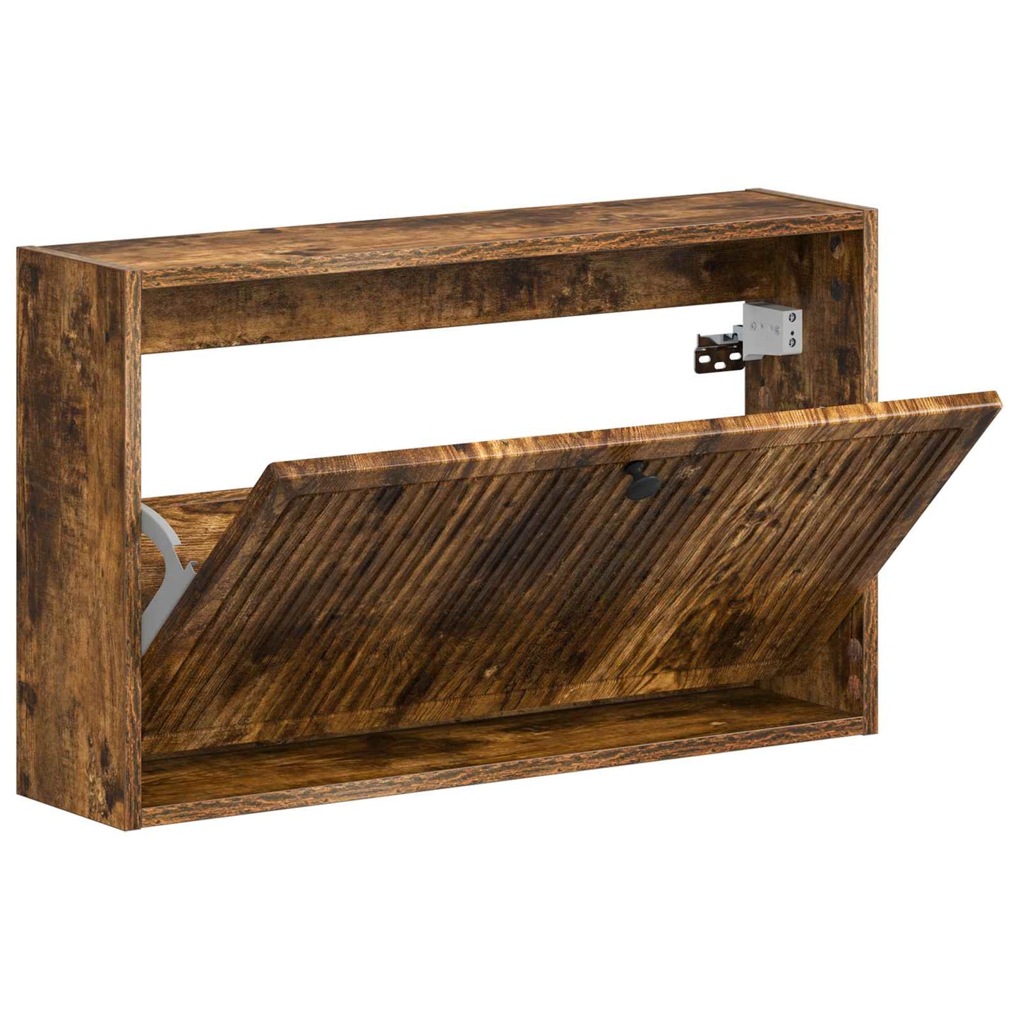 vidaXL Wall-Mounted Shoe Cabinet EDE 71 x 17 x 43 cm Engineered Wood