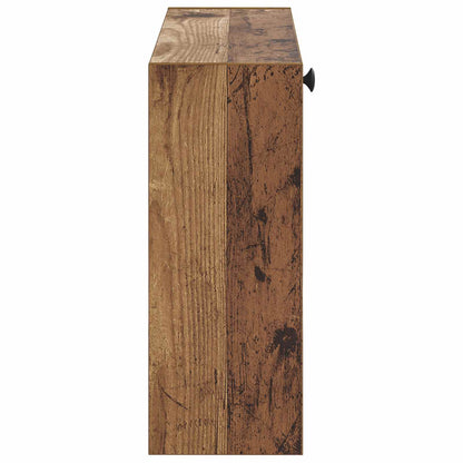 vidaXL Wall-Mounted Shoe Cabinet EDE 71 x 17 x 43 cm Engineered Wood