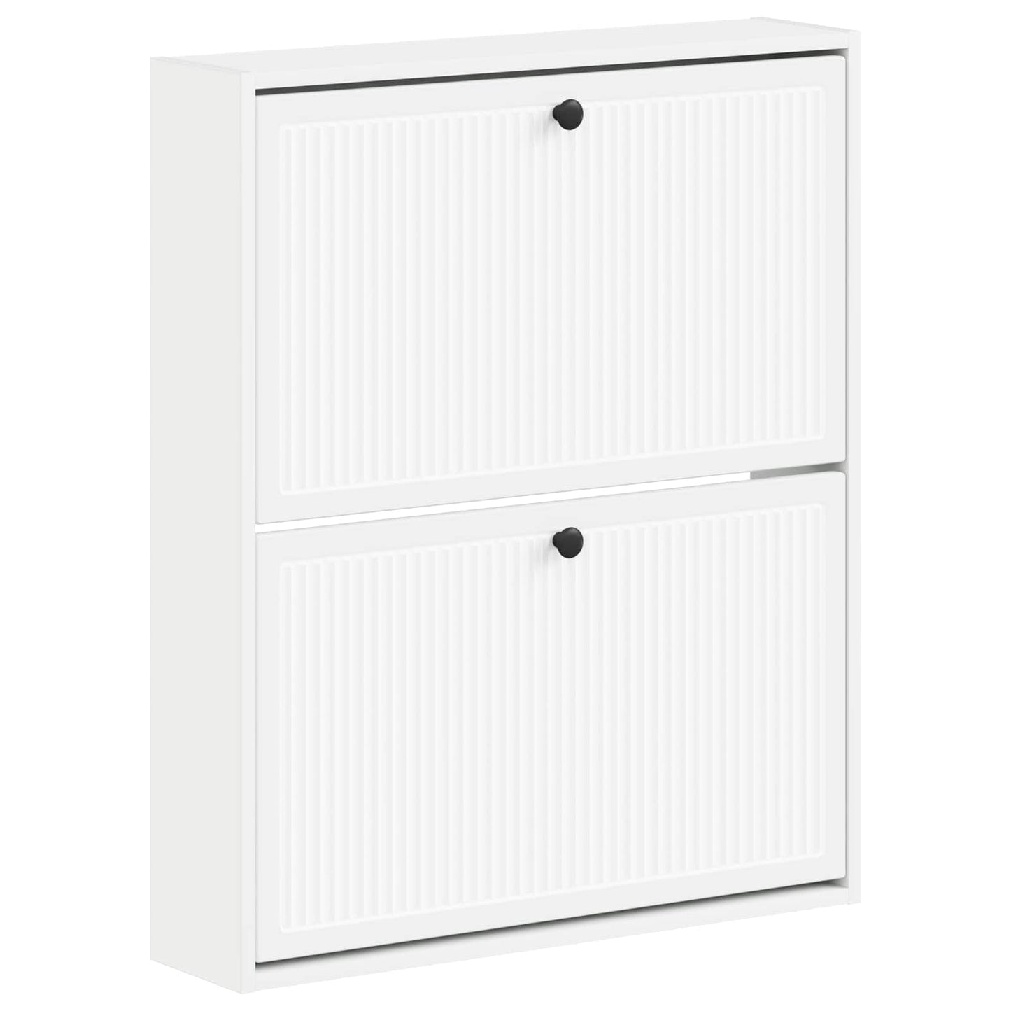vidaXL Wall-Mounted Shoe Cabinet EDE 71 x 17 x 86 cm Engineered Wood