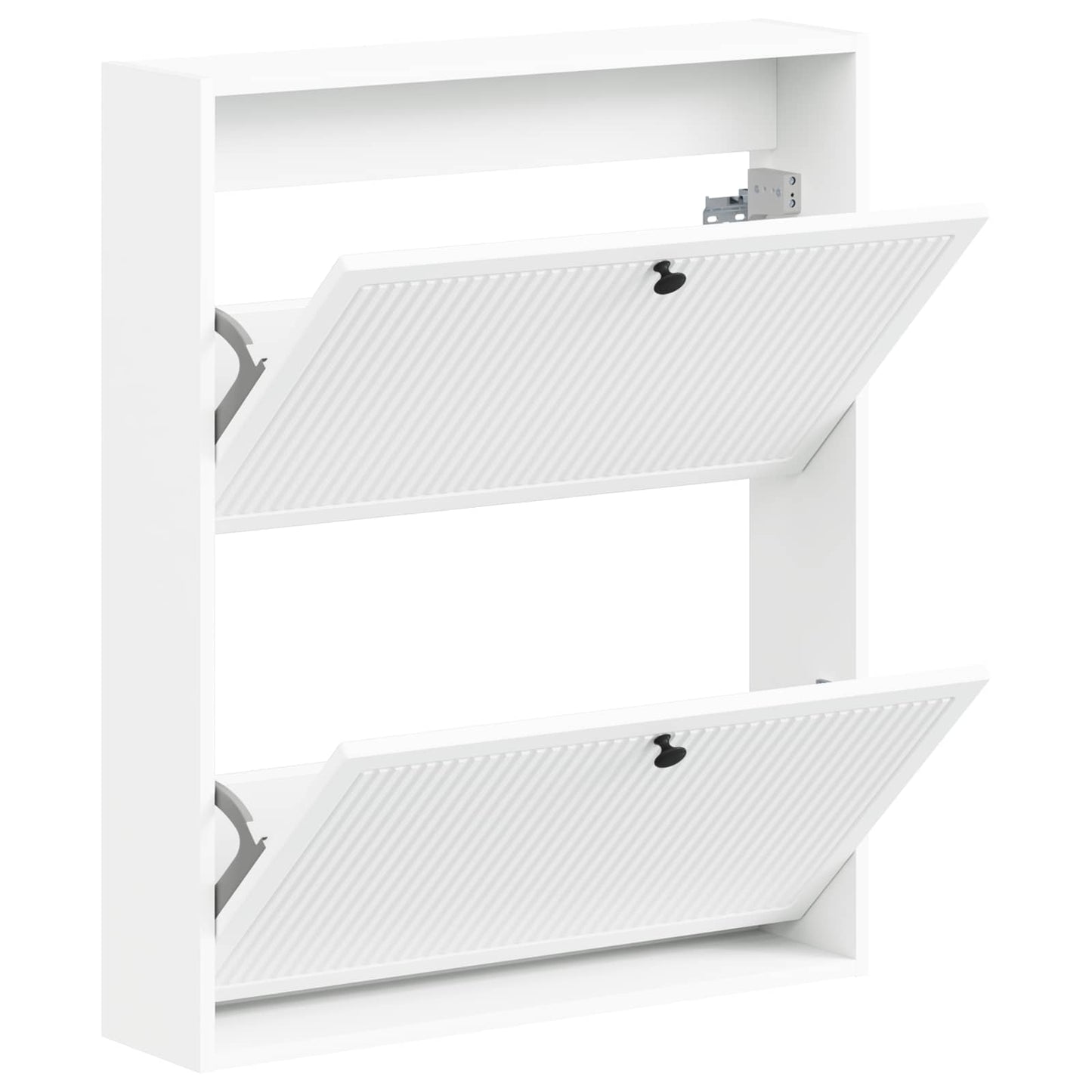 vidaXL Wall-Mounted Shoe Cabinet EDE 71 x 17 x 86 cm Engineered Wood