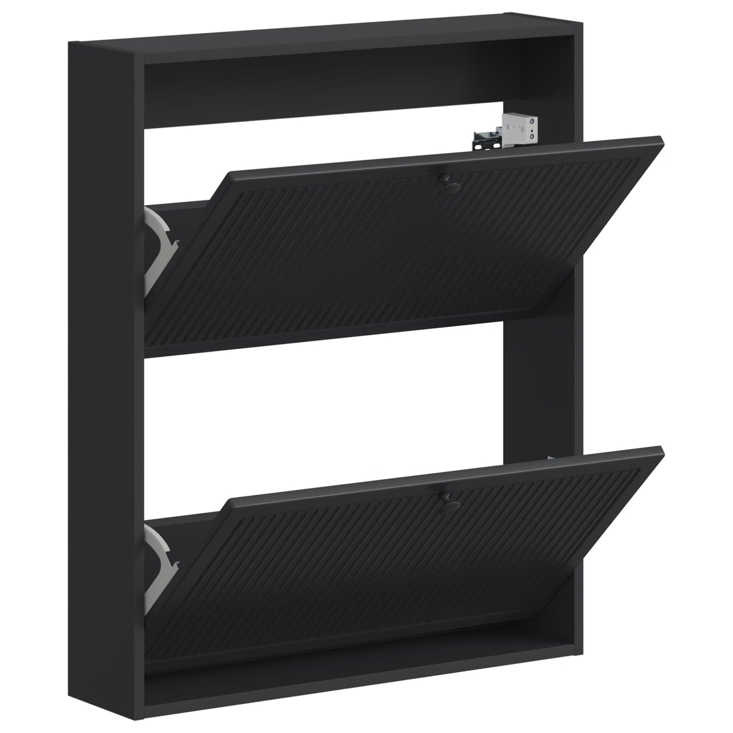 vidaXL Wall-Mounted Shoe Cabinet EDE 71 x 17 x 86 cm Engineered Wood