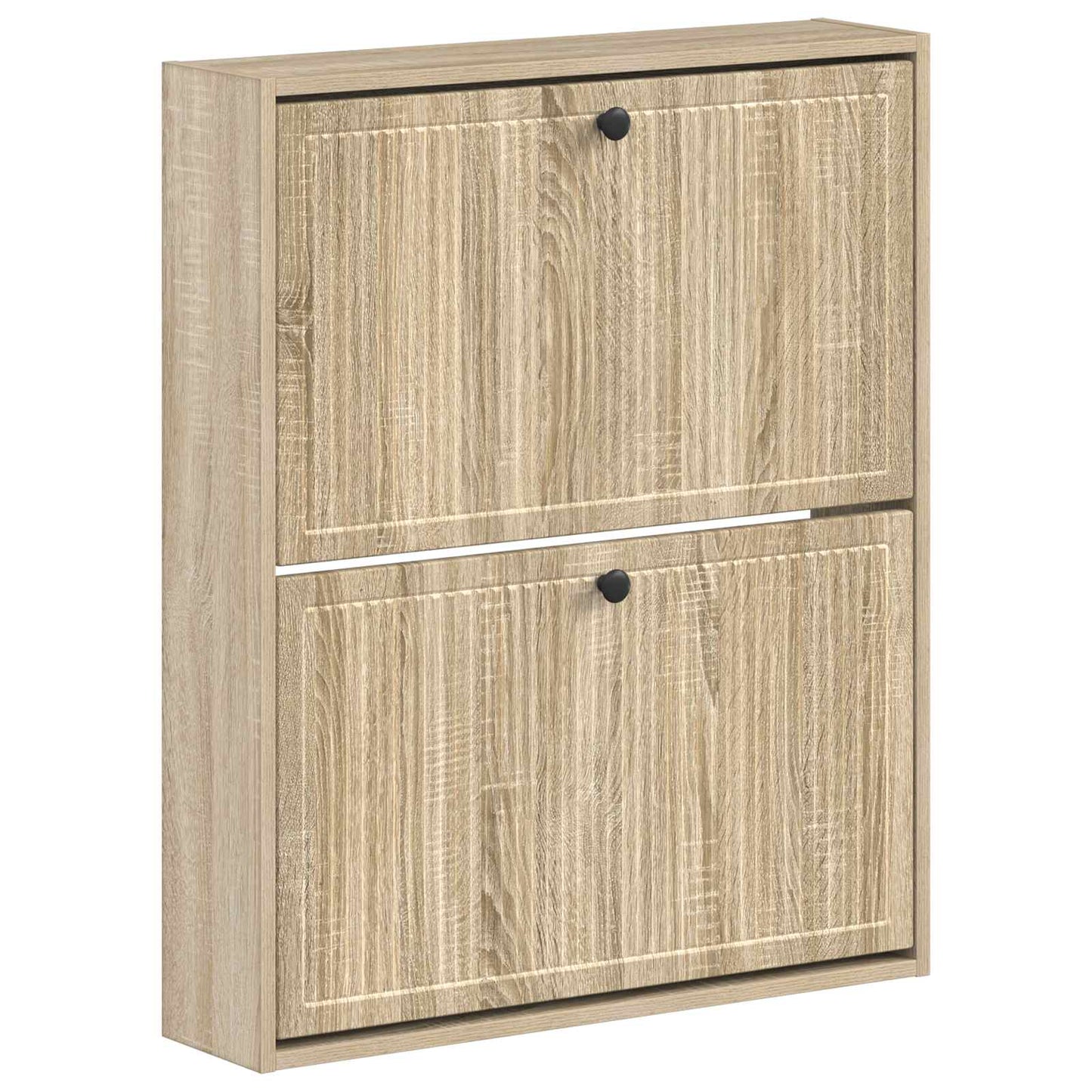 vidaXL Wall-Mounted Shoe Cabinet EDE 71 x 17 x 86 cm Engineered Wood