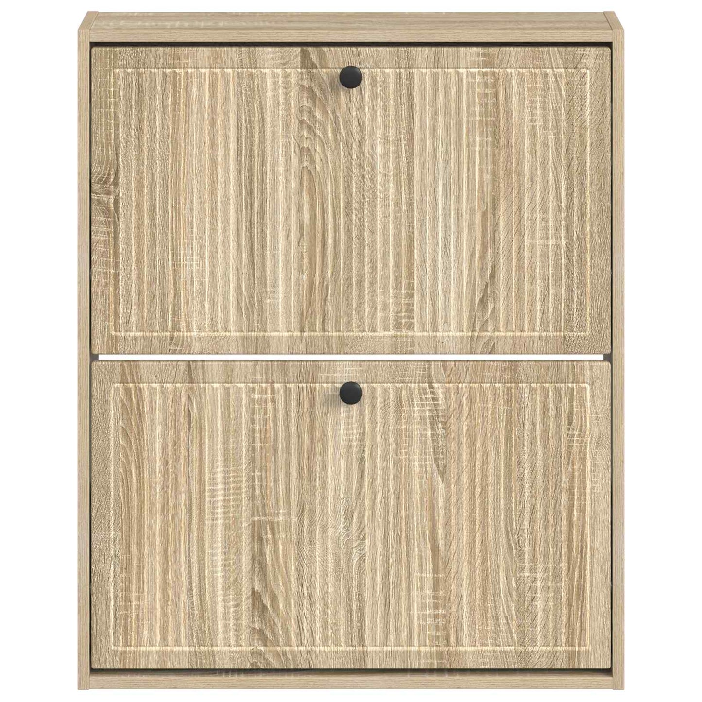 vidaXL Wall-Mounted Shoe Cabinet EDE 71 x 17 x 86 cm Engineered Wood