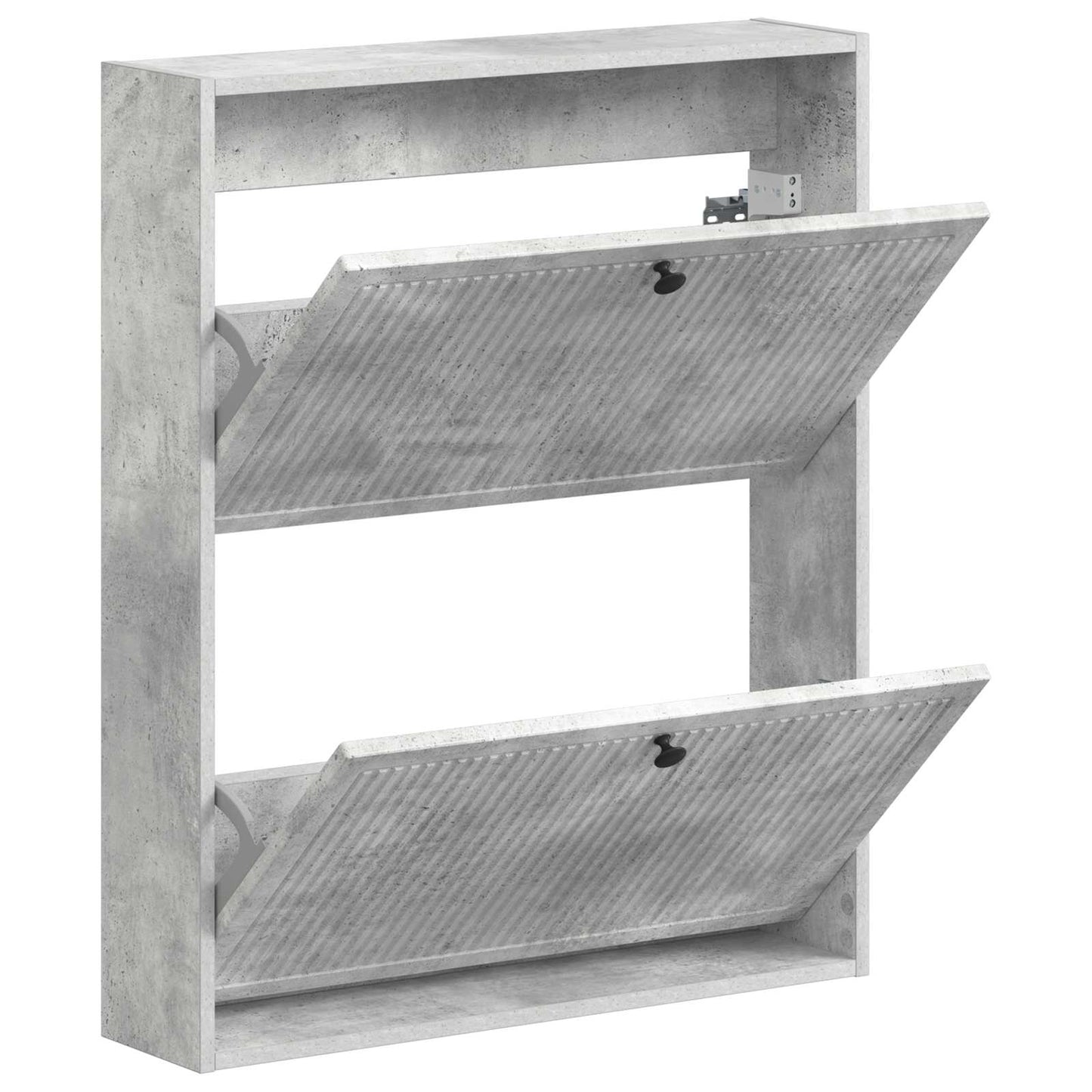 vidaXL Wall-Mounted Shoe Cabinet EDE 71 x 17 x 86 cm Engineered Wood