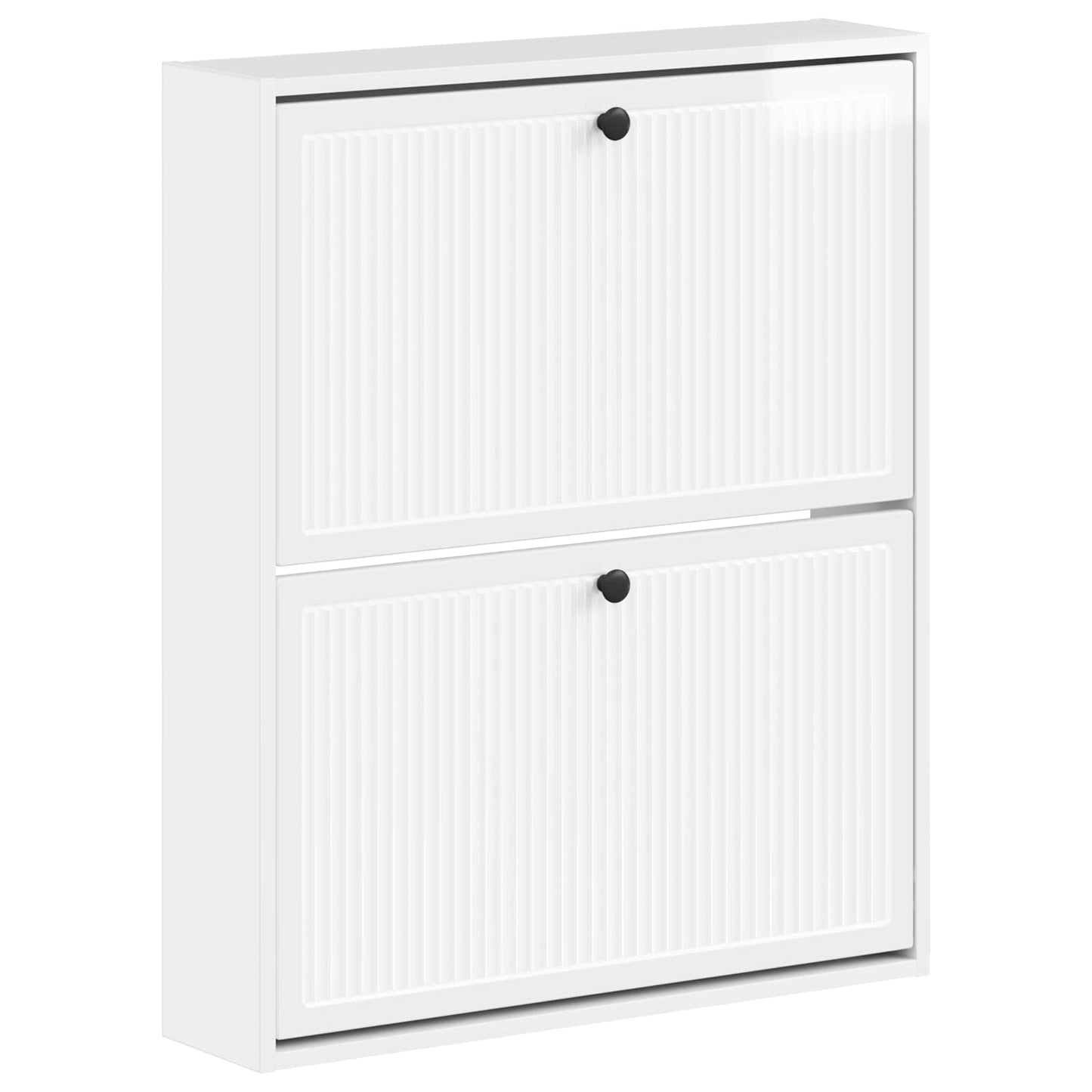 vidaXL Wall-Mounted Shoe Cabinet EDE 71 x 17 x 86 cm Engineered Wood