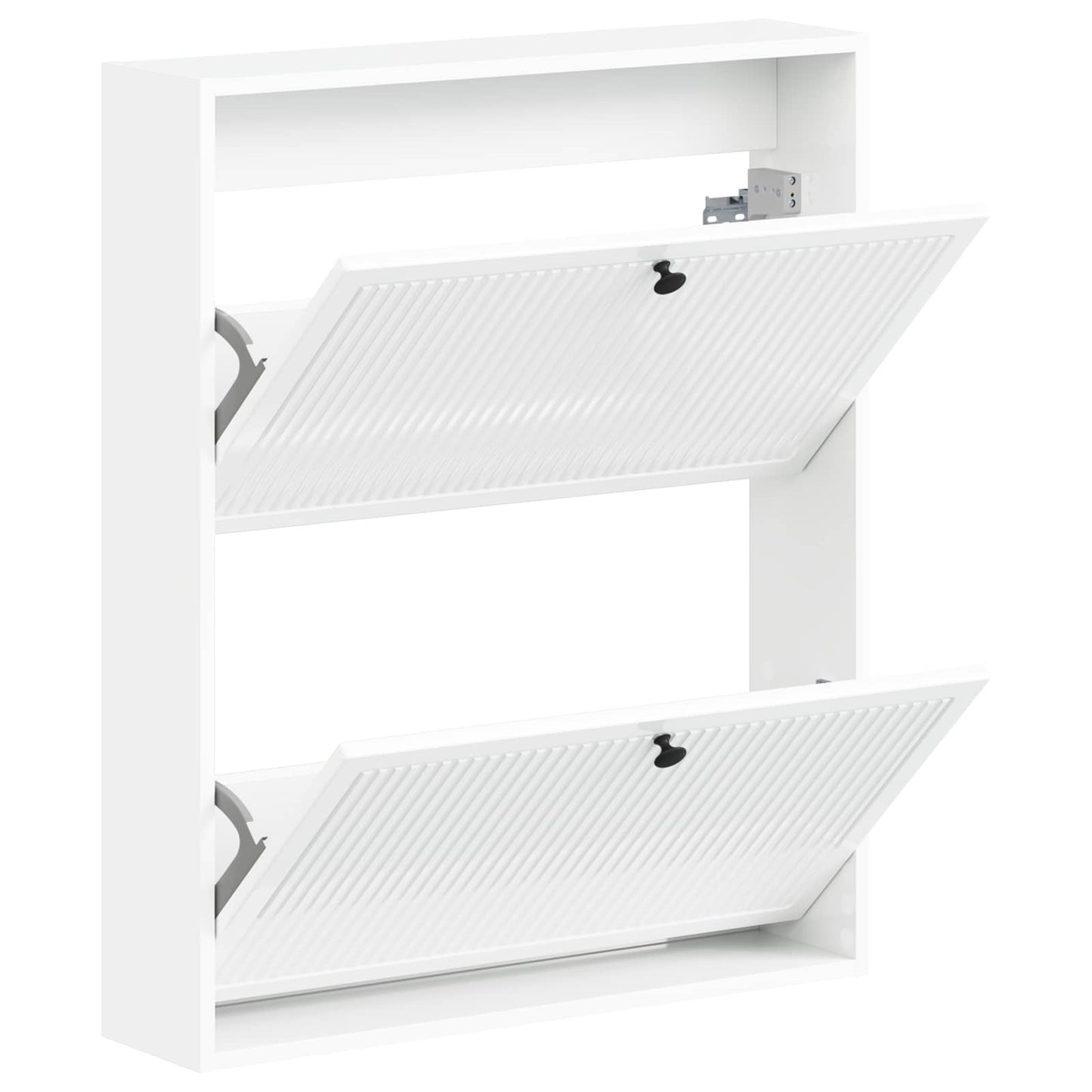 vidaXL Wall-Mounted Shoe Cabinet EDE 71 x 17 x 86 cm Engineered Wood