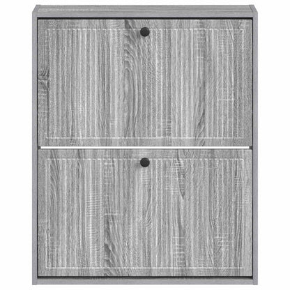vidaXL Wall-Mounted Shoe Cabinet EDE 71 x 17 x 86 cm Engineered Wood