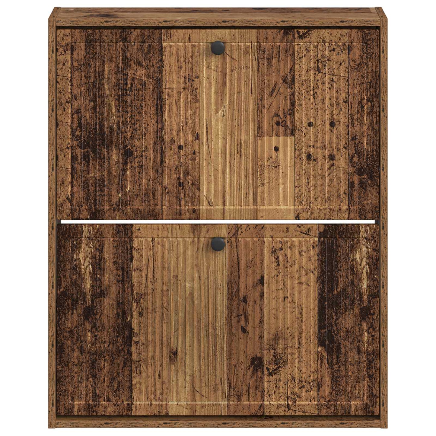 vidaXL Wall-Mounted Shoe Cabinet EDE 71 x 17 x 86 cm Engineered Wood