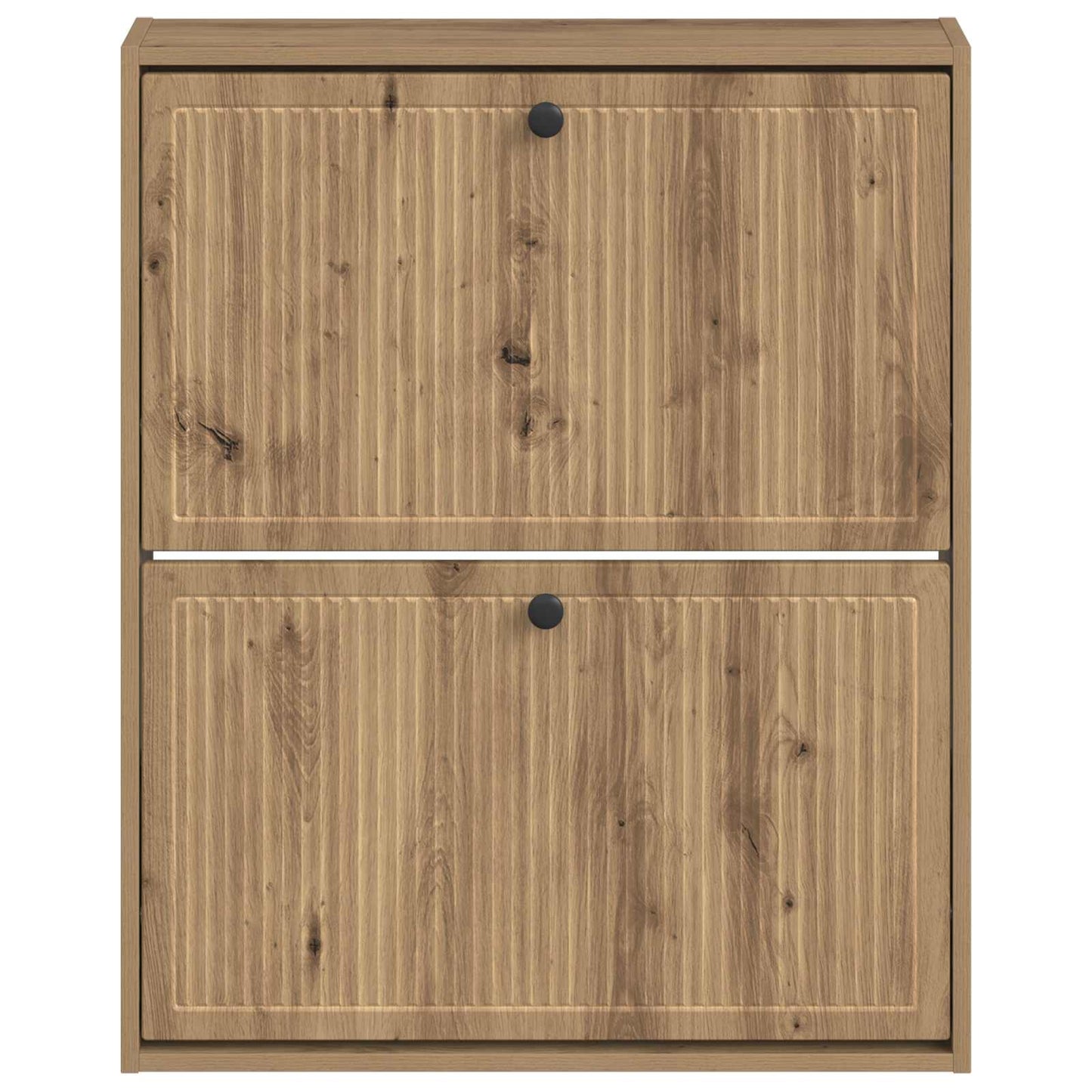vidaXL Wall-Mounted Shoe Cabinet EDE 71 x 17 x 86 cm Engineered Wood