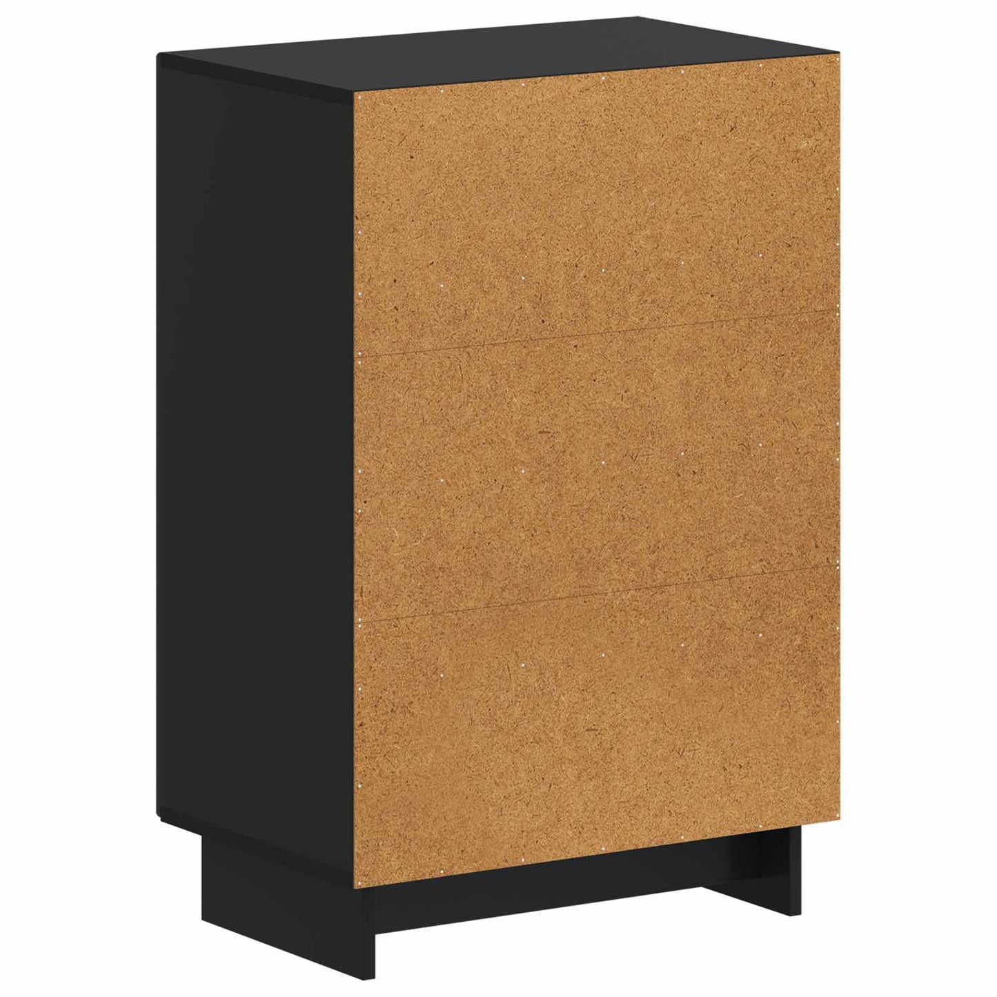 vidaXL Shoe Cabinet EDE 59.5 x 39.5 x 90 cm Engineered Wood Black