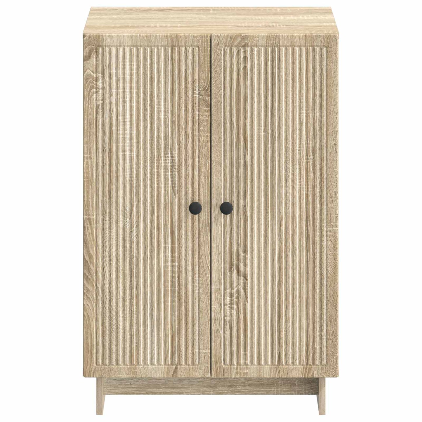 vidaXL Shoe Cabinet EDE 59.5 x 39.5 x 90 cm Engineered Wood Sonoma Oak