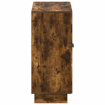 vidaXL Shoe Cabinet EDE 59.5 x 39.5 x 90 cm Engineered Wood Smoked Oak