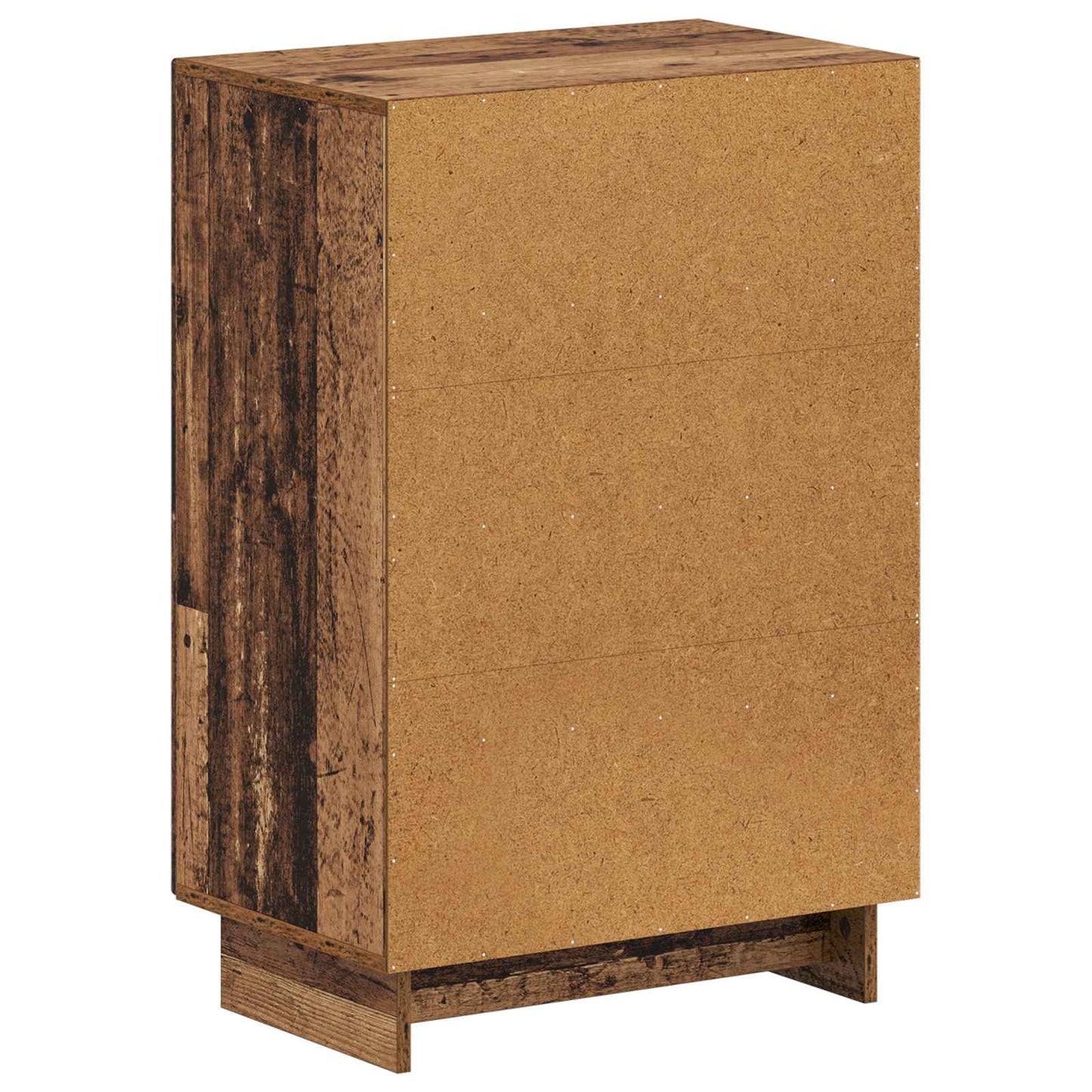 vidaXL Shoe Cabinet EDE 59.5 x 39.5 x 90 cm Engineered Wood Old Wood