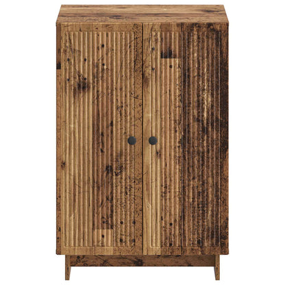 vidaXL Shoe Cabinet EDE 59.5 x 39.5 x 90 cm Engineered Wood Old Wood