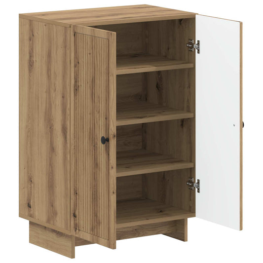 vidaXL Shoe Cabinet EDE 59.5 x 39.5 x 90 cm Engineered Wood