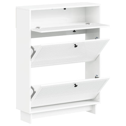 vidaXL Shoe Cabinet EDE 78 x 24 x 103 cm Engineered Wood