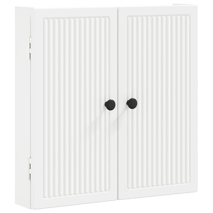 vidaXL Dartboard Cabinet EDE White 52.5 x 10.5 x 53.5 cm