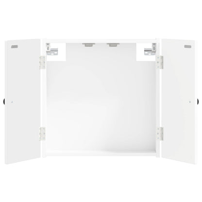 vidaXL Dartboard Cabinet EDE White 52.5 x 10.5 x 53.5 cm