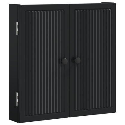 vidaXL Dartboard Cabinet EDE Black 52.5 x 10.5 x 53.5 cm