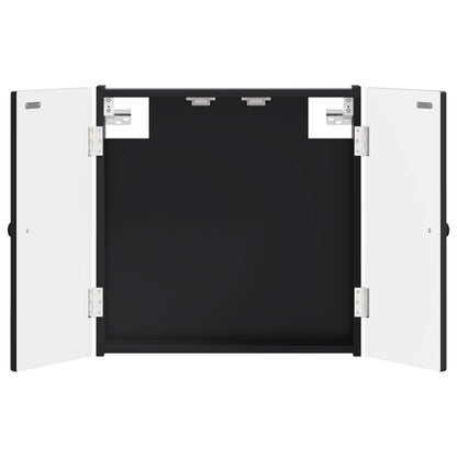 vidaXL Dartboard Cabinet EDE Black 52.5 x 10.5 x 53.5 cm
