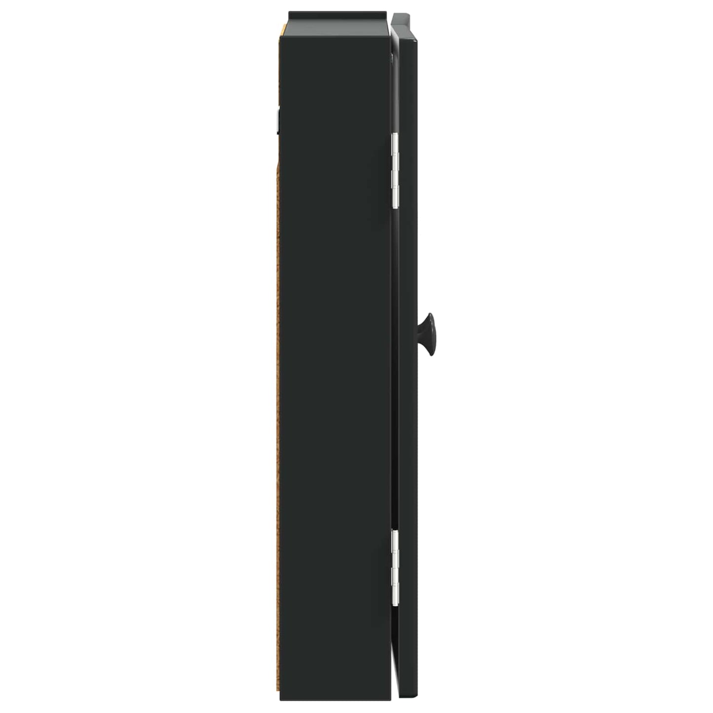 vidaXL Dartboard Cabinet EDE Black 52.5 x 10.5 x 53.5 cm