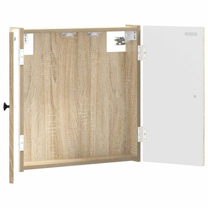 vidaXL Dartboard Cabinet EDE Sonoma Oak 52.5 x 10.5 x 53.5 cm