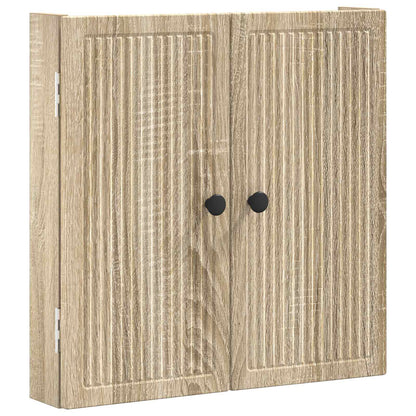 vidaXL Dartboard Cabinet EDE Sonoma Oak 52.5 x 10.5 x 53.5 cm