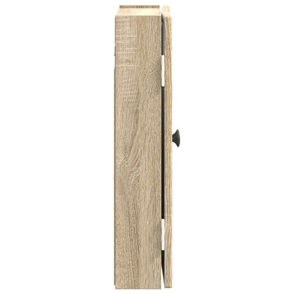vidaXL Dartboard Cabinet EDE Sonoma Oak 52.5 x 10.5 x 53.5 cm