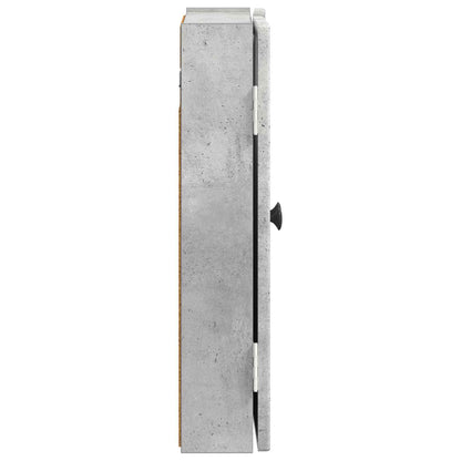 vidaXL Dartboard Cabinet EDE Concrete Grey 52.5 x 10.5 x 53.5 cm