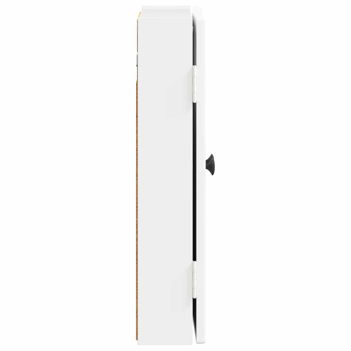 vidaXL Dartboard Cabinet EDE High Gloss White 52.5 x 10.5 x 53.5 cm