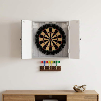 vidaXL Dartboard Cabinet BREDA Grey Sonoma 52.5 x 10.5 x 53.5 cm