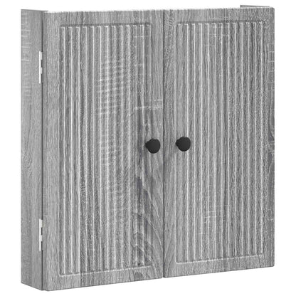 vidaXL Dartboard Cabinet EDE Grey Sonoma 52.5 x 10.5 x 53.5 cm