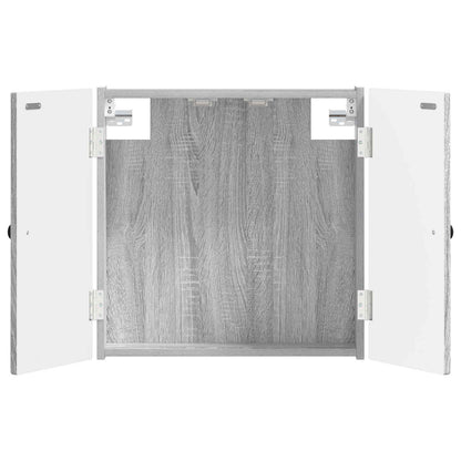 vidaXL Dartboard Cabinet EDE Grey Sonoma 52.5 x 10.5 x 53.5 cm
