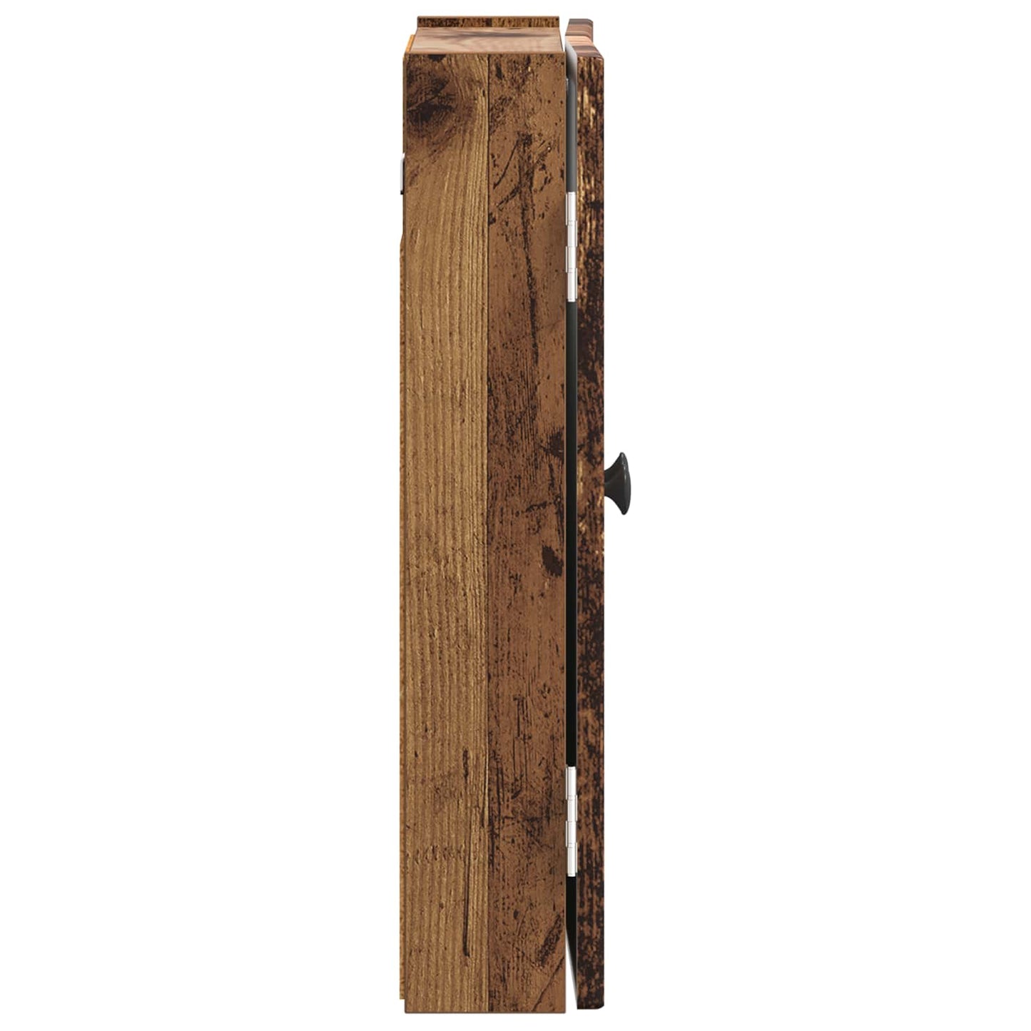 vidaXL Dartboard Cabinet EDE Old Wood 52.5 x 10.5 x 53.5 cm