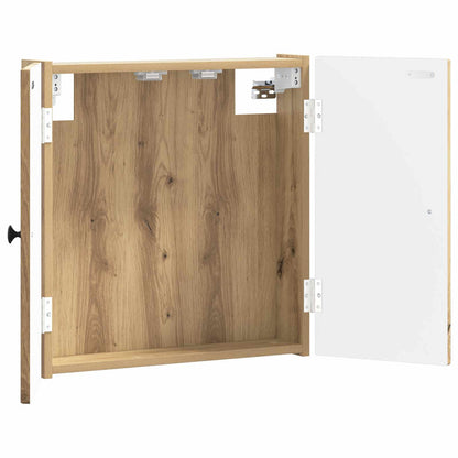 vidaXL Dartboard Cabinet EDE Artisan Oak 52.5 x 10.5 x 53.5 cm