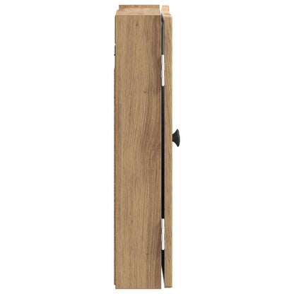 vidaXL Dartboard Cabinet EDE Artisan Oak 52.5 x 10.5 x 53.5 cm