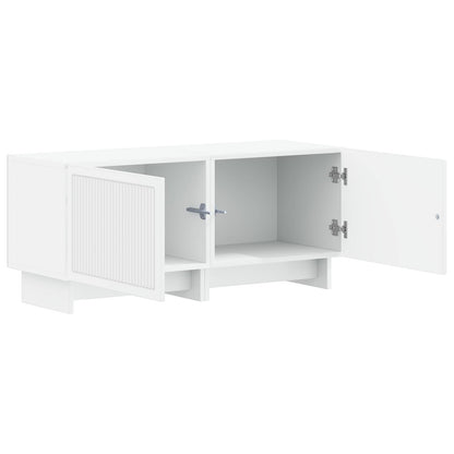 vidaXL TV Cabinet White Engineered Wood