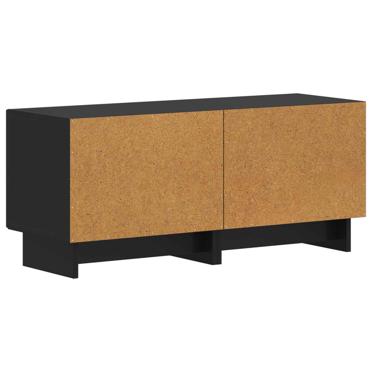vidaXL TV Cabinet Black Engineered Wood