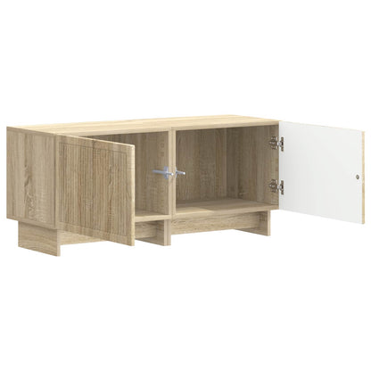 vidaXL TV Cabinet Sonoma Oak Engineered Wood
