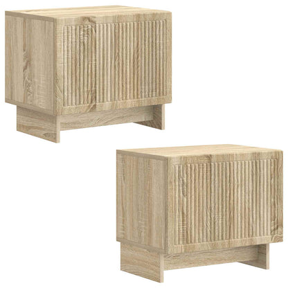 vidaXL TV Cabinet Sonoma Oak Engineered Wood