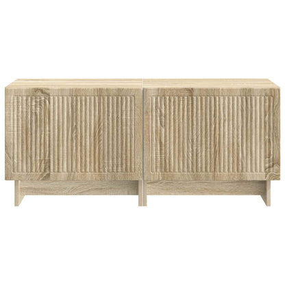 vidaXL TV Cabinet Sonoma Oak Engineered Wood