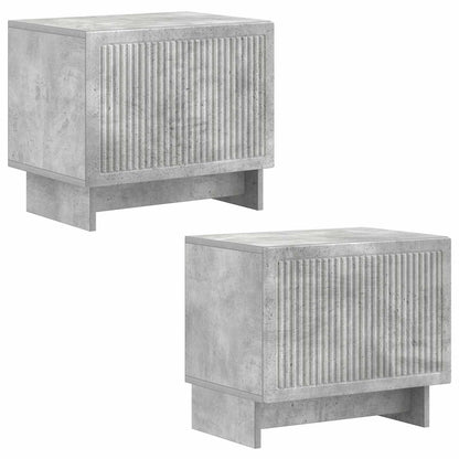 vidaXL TV Cabinet Concrete Grey Engineered Wood