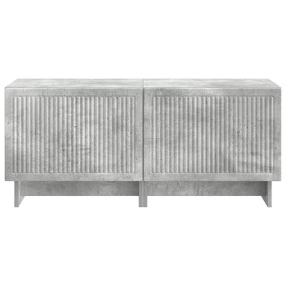 vidaXL TV Cabinet Concrete Grey Engineered Wood