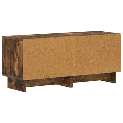 vidaXL TV Cabinet Smoked Oak Engineered Wood