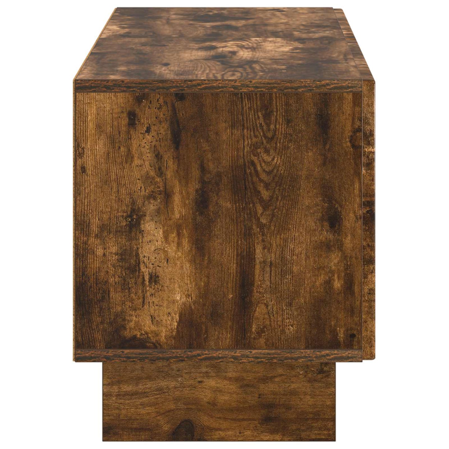 vidaXL TV Cabinet Smoked Oak Engineered Wood
