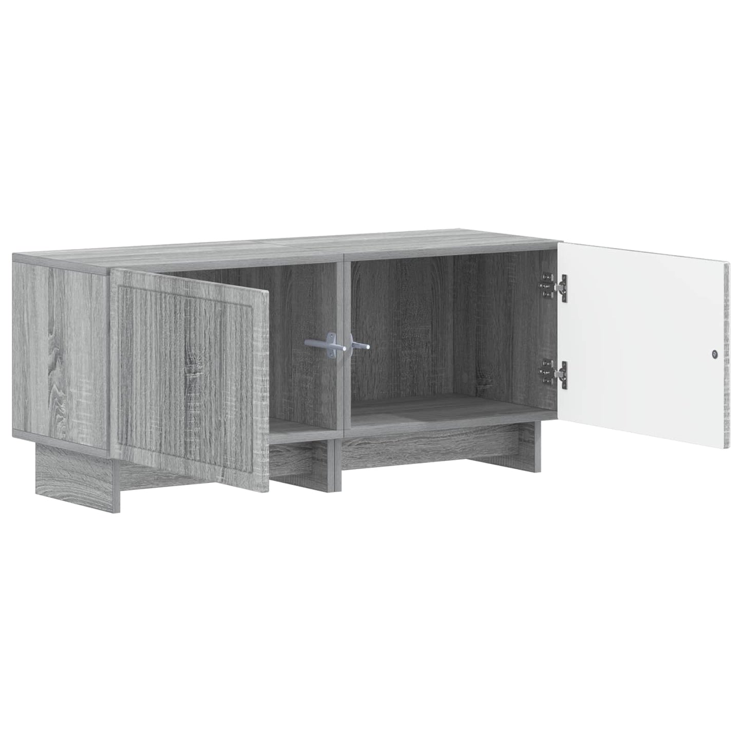 vidaXL TV Cabinet Grey Sonoma Engineered Wood